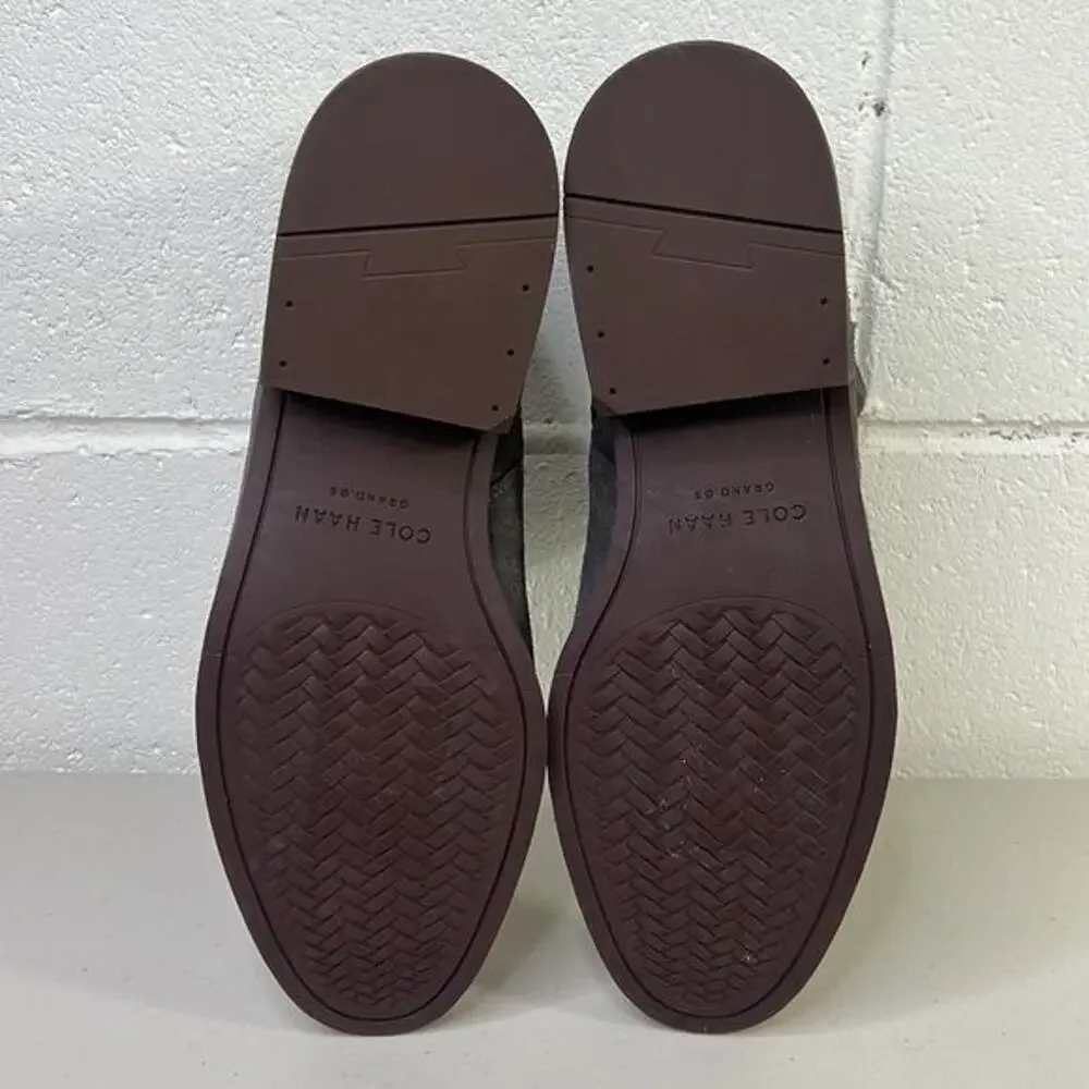 NWT Cole Haan River Round Toe Chelsea Womens Sz 10.5B Boots W26415 suede leather - Picture 6 of 6